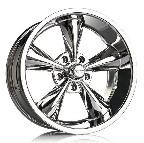 Barzetta America Chrome 8x18 bultcirkel: 5x120.65 ET0 - 3