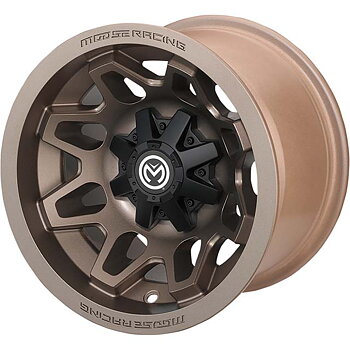 Moose 416X 12x7 fälg 4/110 – Robust aluminiumfälg i matt bronze