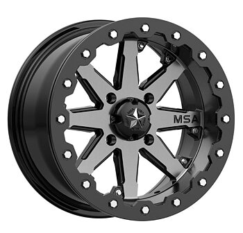 MSA M21 LOK Beadlock 16x7" 4/137 Offset 4+3