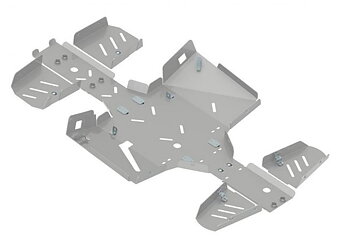 Hasplåtar 4mm Aluminium för TGB 600