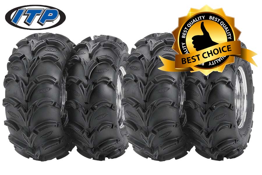 ITP Mud Lite XL däckpaket 25x10-12 & 25x12-12 ATV/UTV – Mud & snödäck
