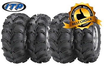 ITP Mud Lite XL däckpaket 25x10-12 & 25x12-12 ATV/UTV – Mud & snödäck