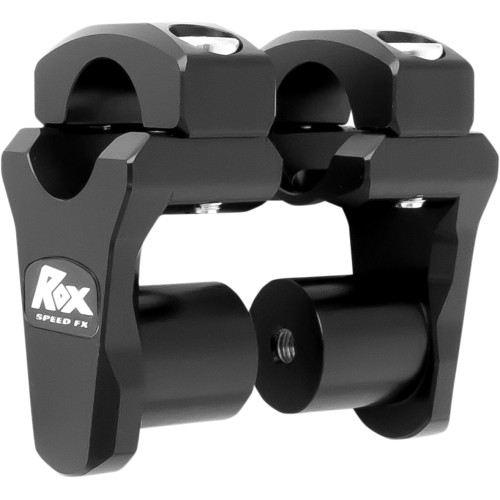 ROX Styrhöjare 44 mm Fatbar SVART