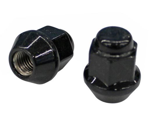 Hjulmutter Svart M10 16-Pack 17mm skalle - 2