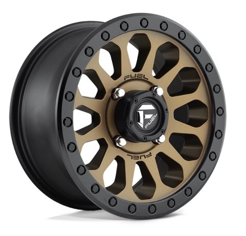 Fuel Vector Bronze 15x7" fälg 4/137 Offset 5,5+1,5