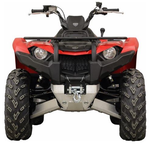 Hasplåt Aluminium Yamaha Kodiak 450 2017+ - 3