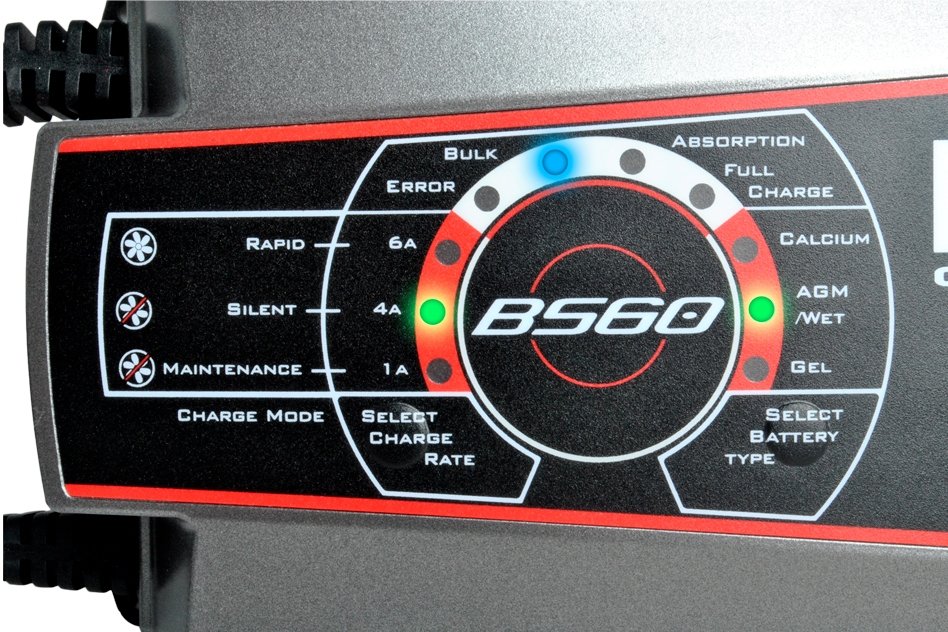 Batteriladdare BS60 Pro-Smart 12V 1000/4000/6000mA - 3