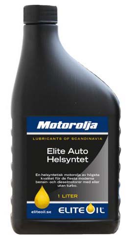 Elite 5W50 Helsyntetisk motorolja 1lit.