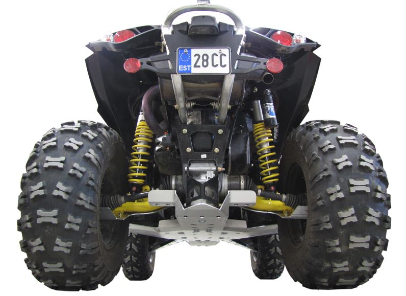 Hasplåt Aluminium Can-Am Renegade G2  - 2