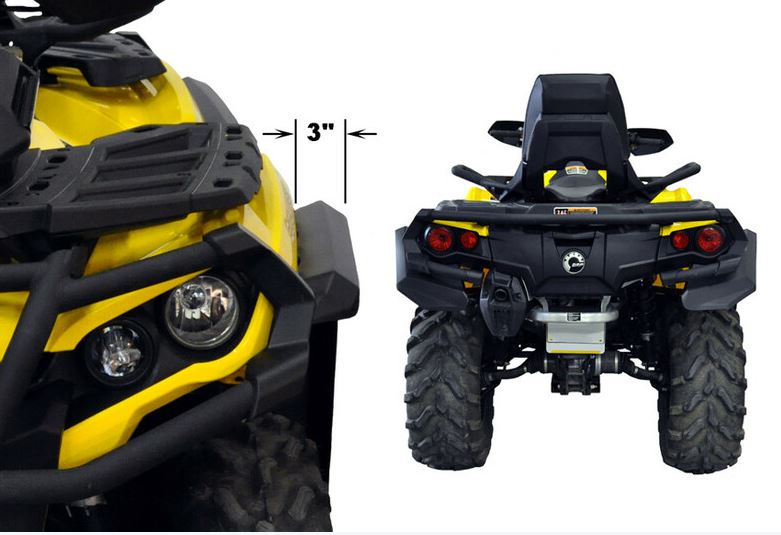 Skärmbreddare Can Am Outlander G2 (2012+) - 3