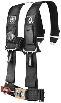 4-Punktsbälte 3" Pro Armor Svart