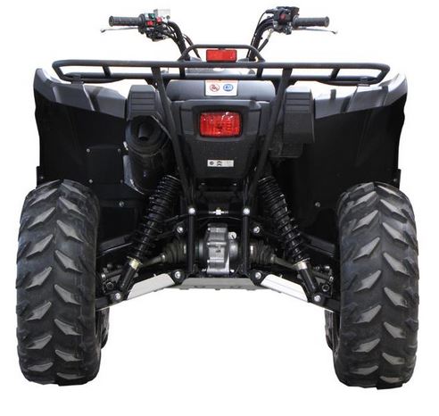 Hasplåt Aluminium Yamaha Grizzly 700 2014-2015 - 4