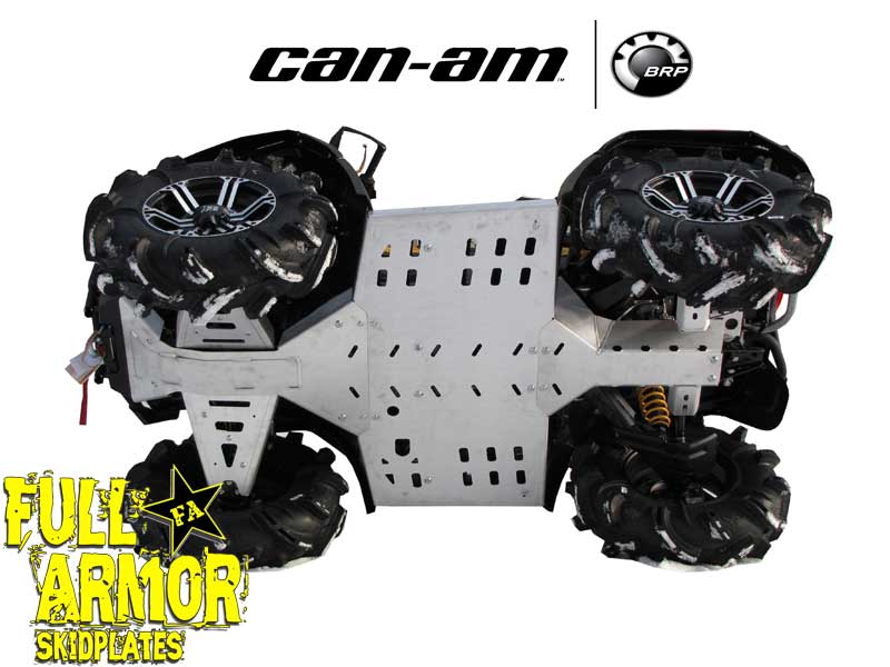 Hasplåt Alu Can-Am Outlander G1 MAX/MR  - 2