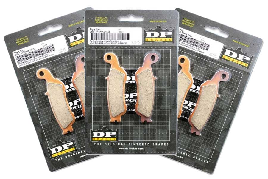 Bromsbelägg 3-Pack DP Brakes för Can Am 2012+
