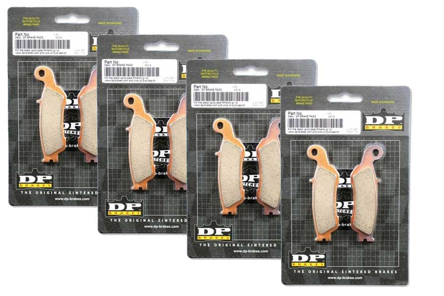 Bromsbelägg 4-Pack DP Brakes för Can Am 2012+