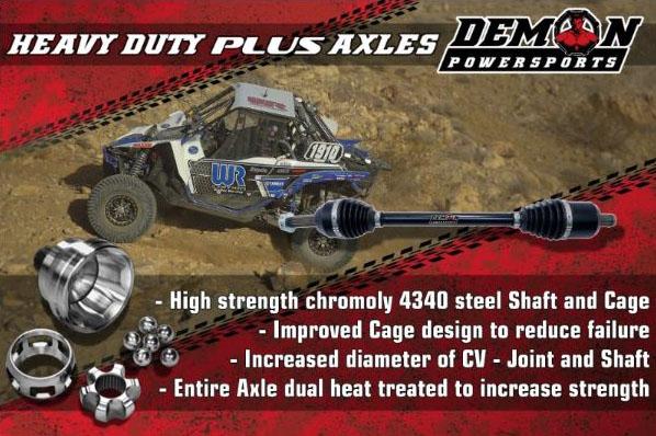 Xtreme HD Drivaxel Demon Can Am Maverick X3 BAK - 4