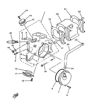 Cylinder Linhai 300 