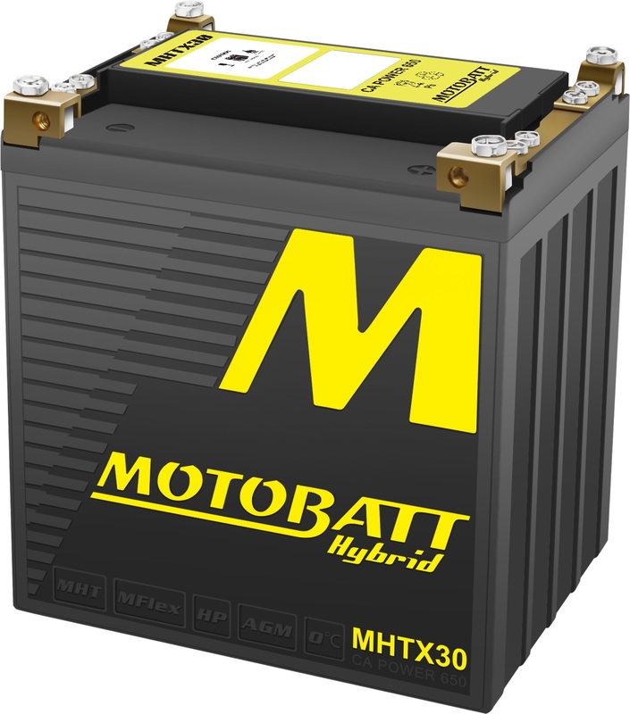 Batteri Litium Hybrid Motobatt MHTX30 (YTX30)