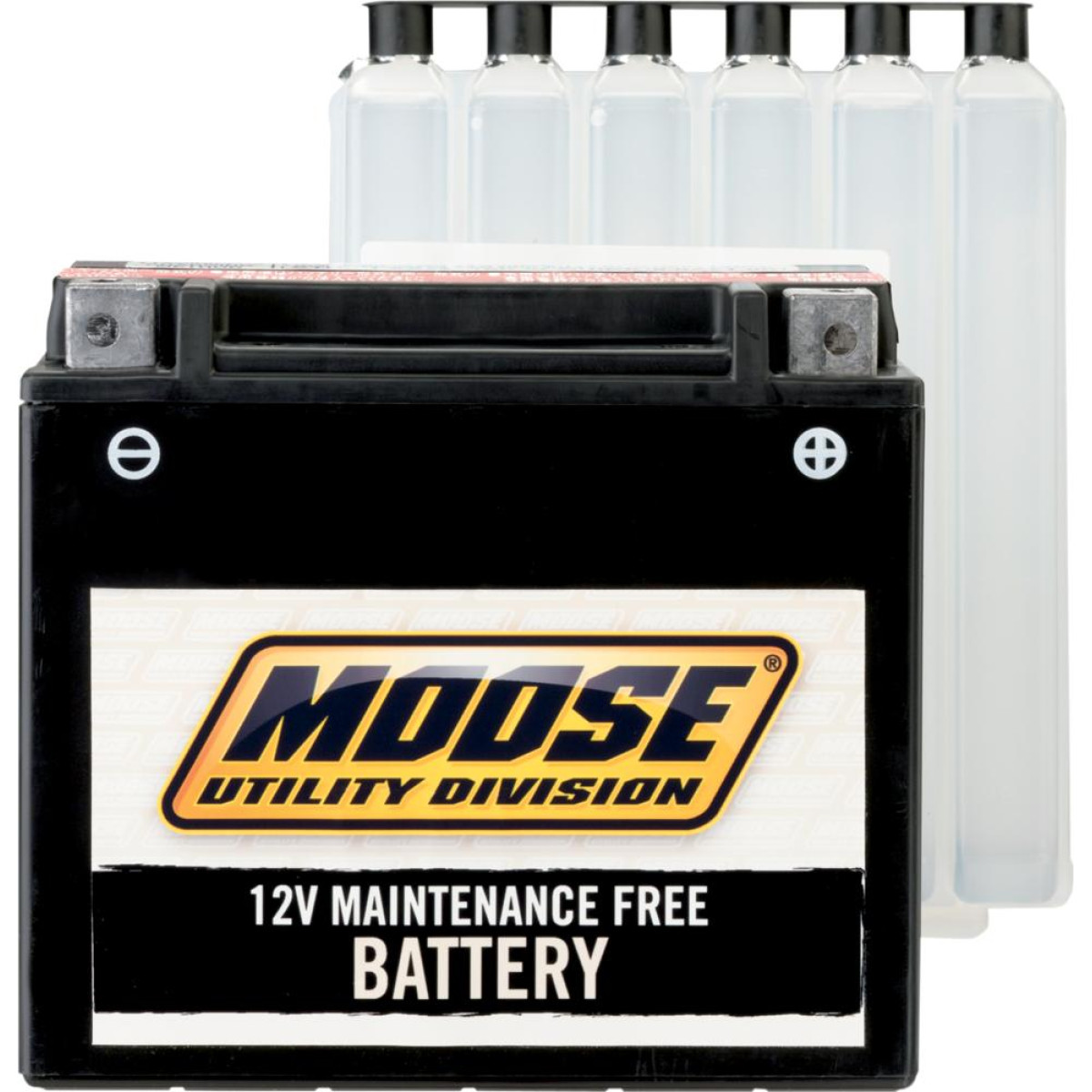 ATV/MC Batteri 12V AGM 4Ah – Moose Offroad YTX5L-BS Underhållsfritt