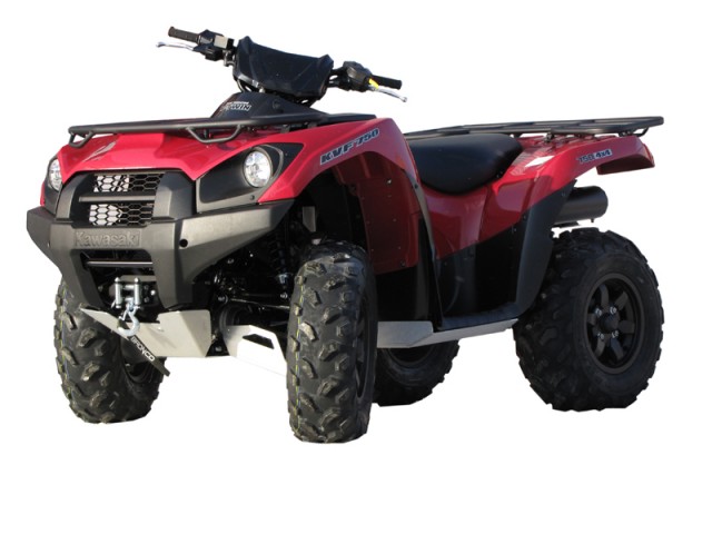 Hasplåt Aluminium Kawasaki KVF 650 & KVF 750 2008+ - 2