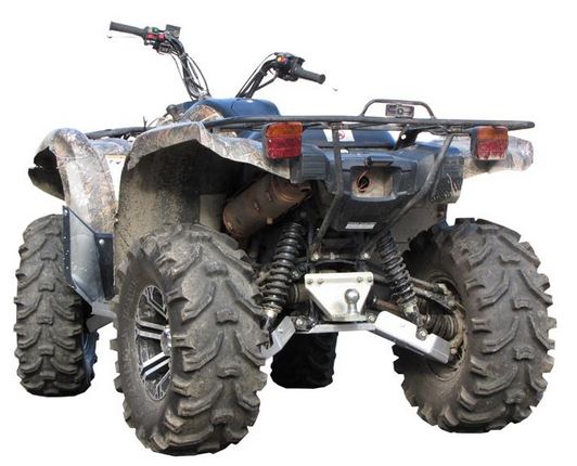 Hasplåt aluminium Yamaha Grizzly 550/700  07-13 - 3