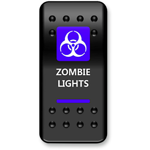 Strömbrytare för infällning "ZOMBIE LIGHTS"