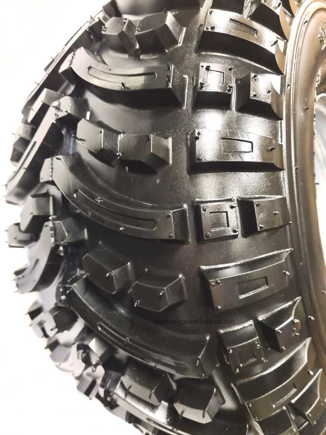 Komplett hjul 22x11-8 på stålfälg för ATV Vagn - 4