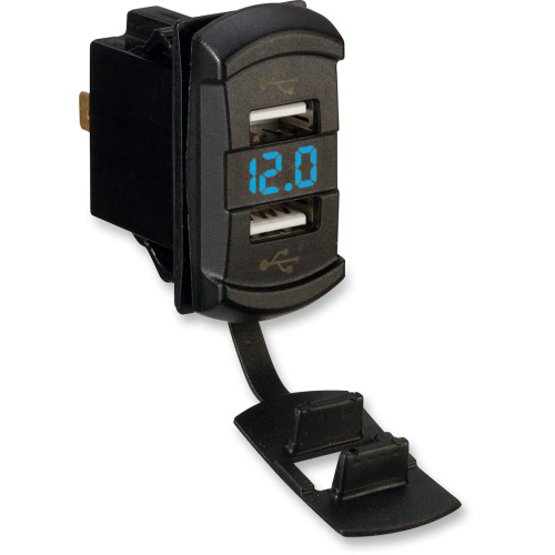 USB uttag med Volt monitor