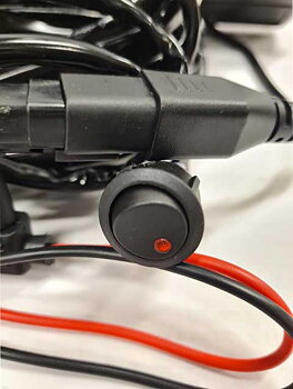Kablage 30-180W för en lampa Deutch