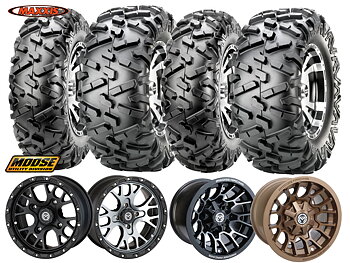 Hjulsats 14" Aluminiumfälg + Maxxis Bighorn 2.0 28"