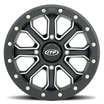 ITP Inertia Beadlock Fälg 15x7 4/137 Svart – ATV & UTV (offset 6+1)