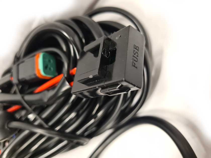 LED Sideshooter 48W lampor med kablage - 4
