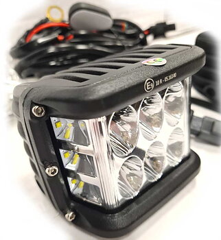 LED Sideshooter 48W lampor med kablage