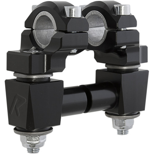 Styrhöjare Anti-Vibe 2 tum 22mm styre SVART