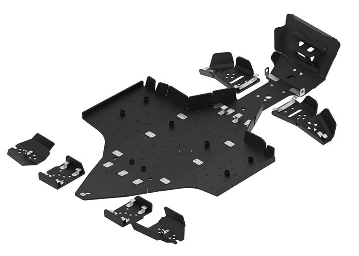 Hasplåt PEHD Polaris Sportsman 1000 XP Touring 2018+ - 3