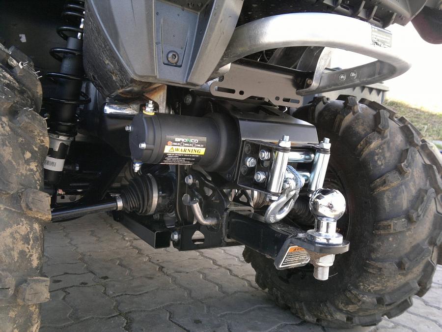 Vinsch Bronco 2500 bakre med fäste Can Am Outlander & Renegade 2012+ - 5