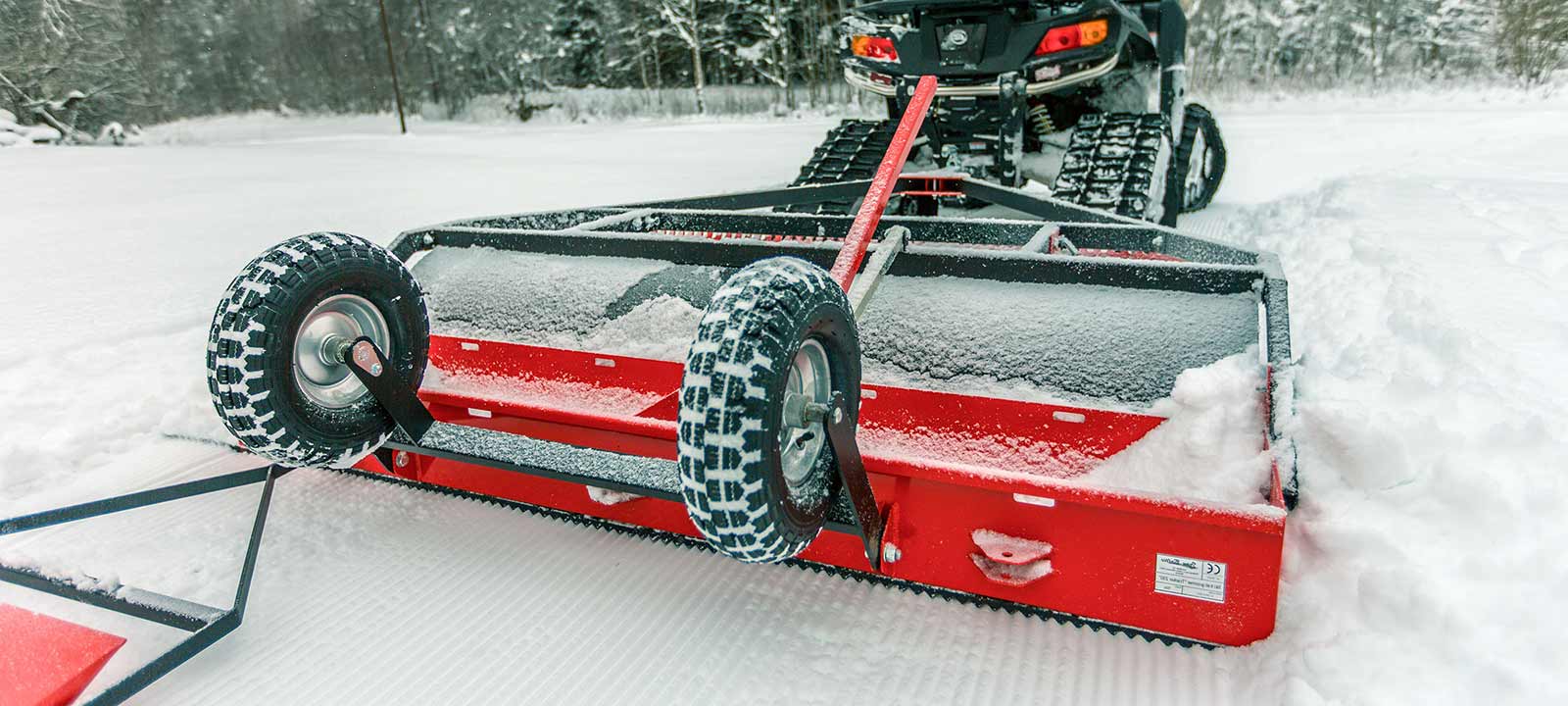 Spårsläde skidspår Tracker 230 cm - 10