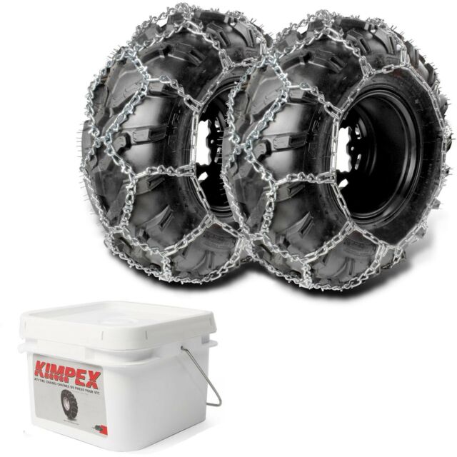 Snökedjor komplett 4st för 26 & 27" Däck - 2