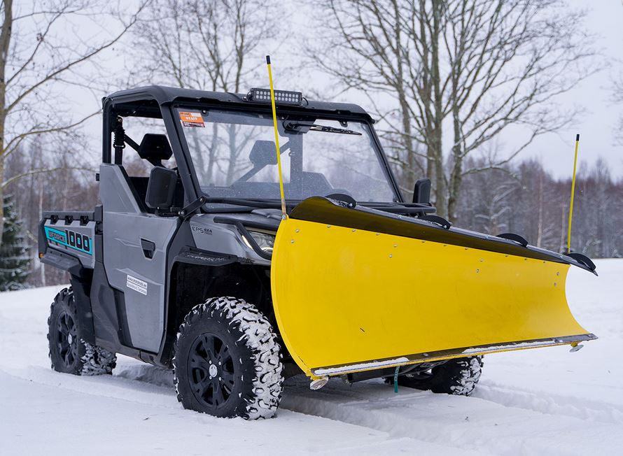 Snöplog 180 cm Frontmontage UTV