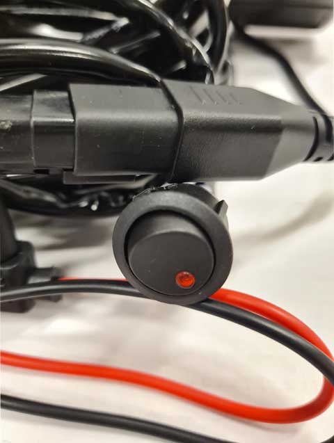 Kablage Max 240W för 2 lampor Deutch - 4
