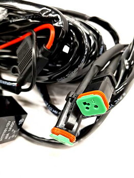Kablage Max 240W för 2 lampor Deutch