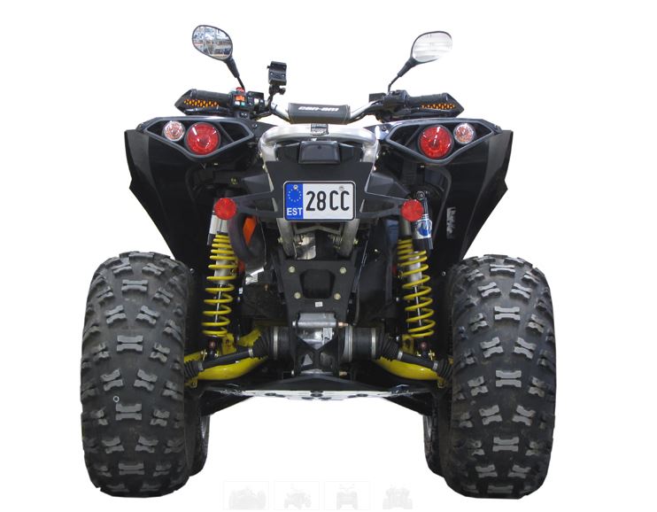 Hasplåt PEHD Can-Am Renegade 2012-2016 - 4