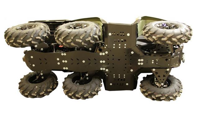 Hasplåt PEHD Can Am Outlander 450 6X6  - 2