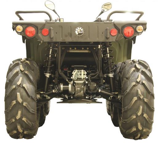 Hasplåt PEHD Can Am Outlander 450 6X6  - 8