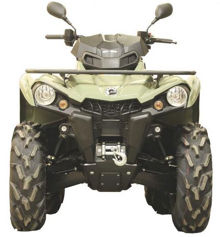 Hasplåt PEHD Can Am Outlander 450 6X6  - 7