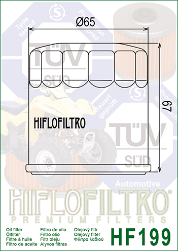 Oljefilter HiFlo HF-199 - 2