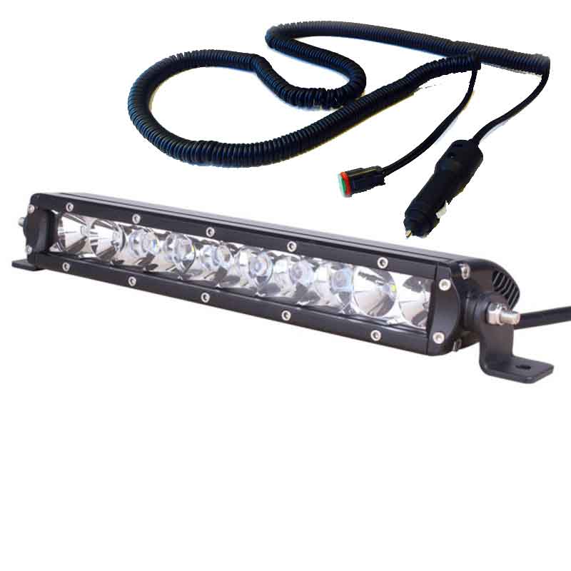 LED Ramp 50W + Kablage för cigg-uttaget