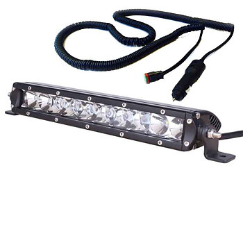 LED Ramp 50W + Kablage för cigg-uttaget