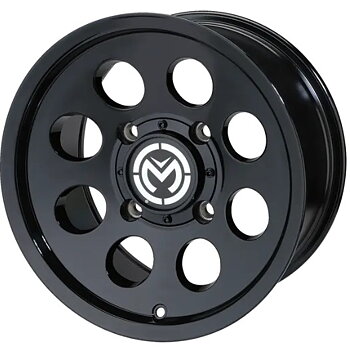 ATV fälg 14x7 svart  aluminium 4/110 Moose Offroad 26X