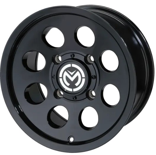 ATV fälg 14x7 svart  aluminium 4/156 Moose Offroad 26X